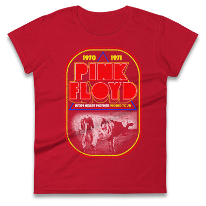 Pink Floyd Atom heart Mother World Tour Ladies Shirt