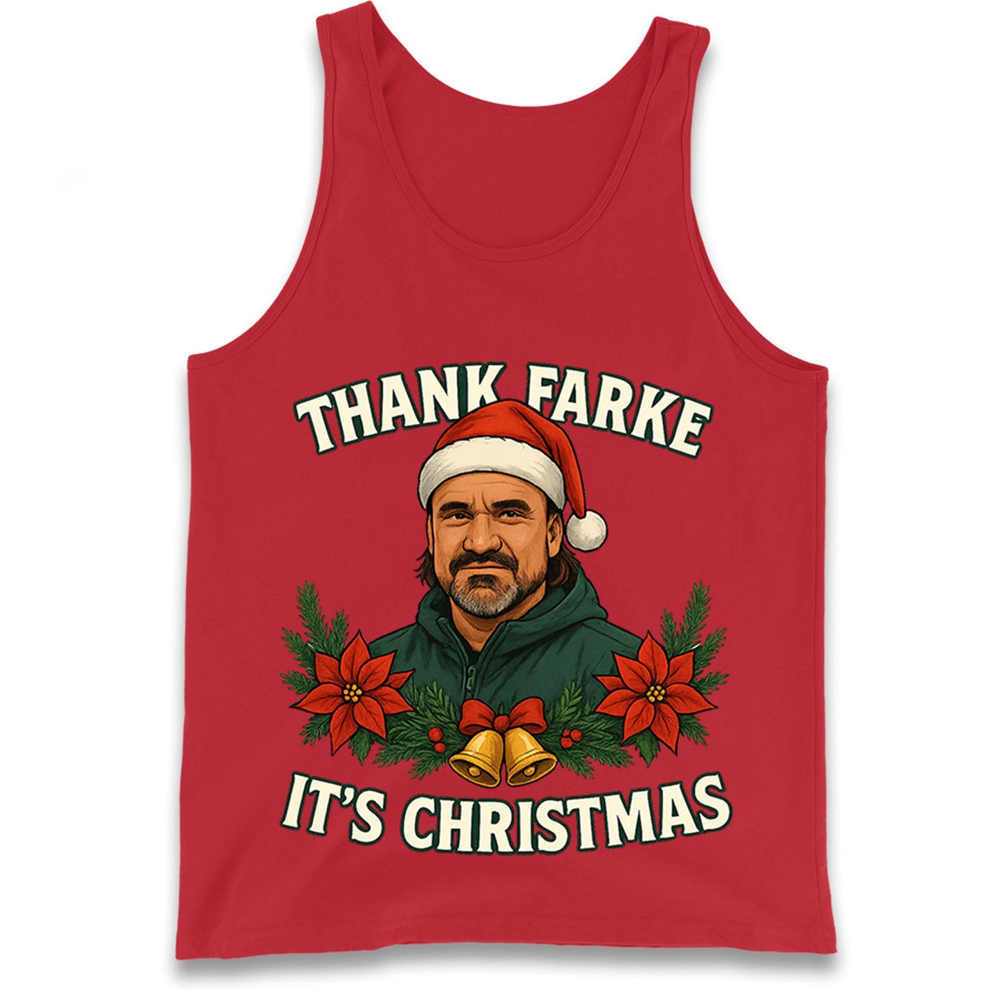 Leeds Utd Christmas Tank Top