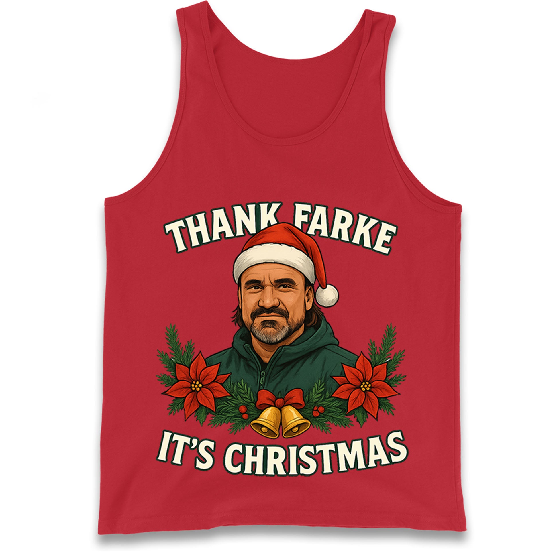 Leeds Utd Christmas Tank Top