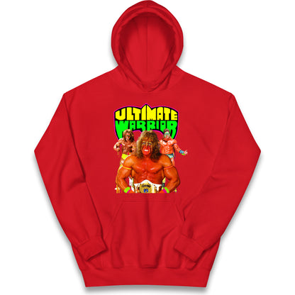 The Ultimate Warrior wwe Bootleg Kids Hoodie