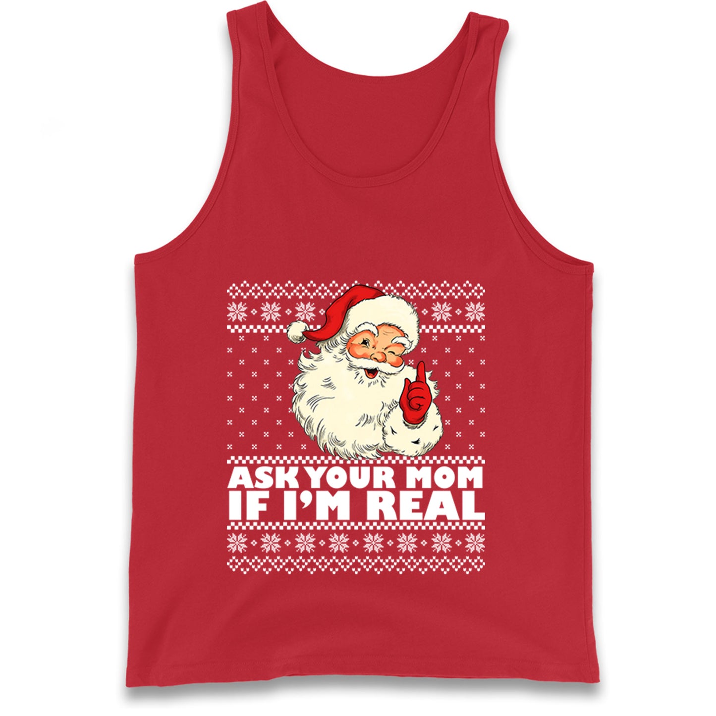 The Real Santa Tank Top
