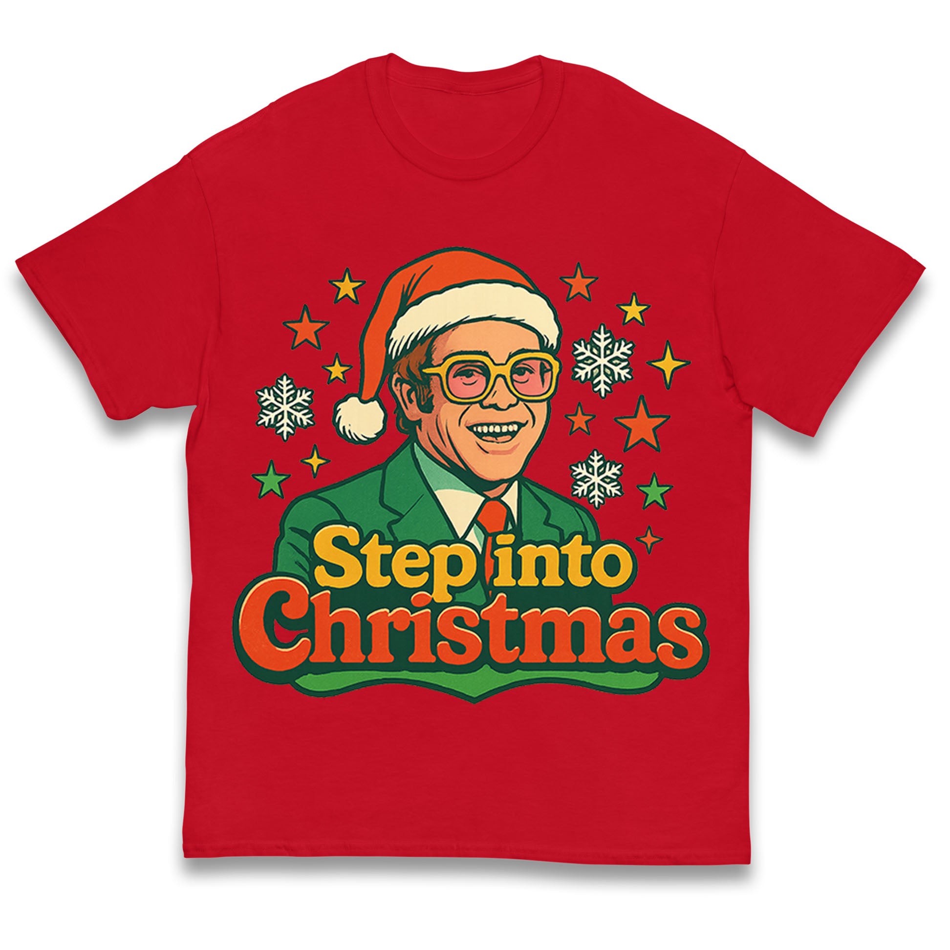 Elton John Christmas Kids T Shirt