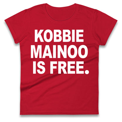 Kobbie Mainoo Manchester United Ladies T Shirt