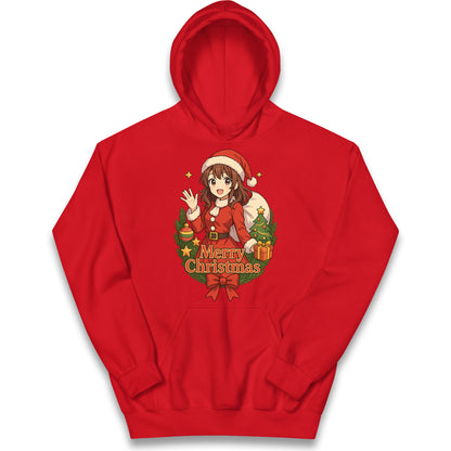 Anime Christmas Kids Hoodie