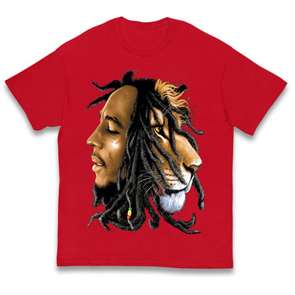 Bob Marley Lion Kids T Shirt