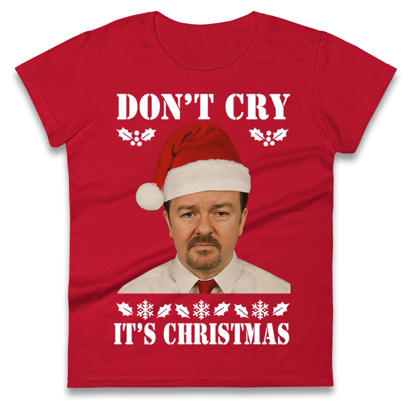 The Office Christmas Ladies T Shirt