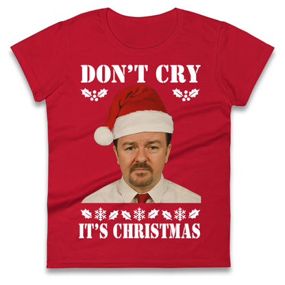 The Office Christmas Ladies T Shirt