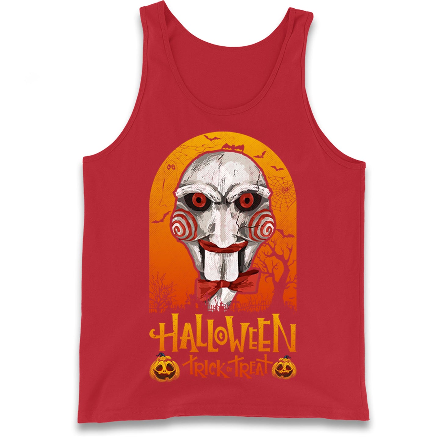 Billy The Puppet Saw Halloween Tank Top