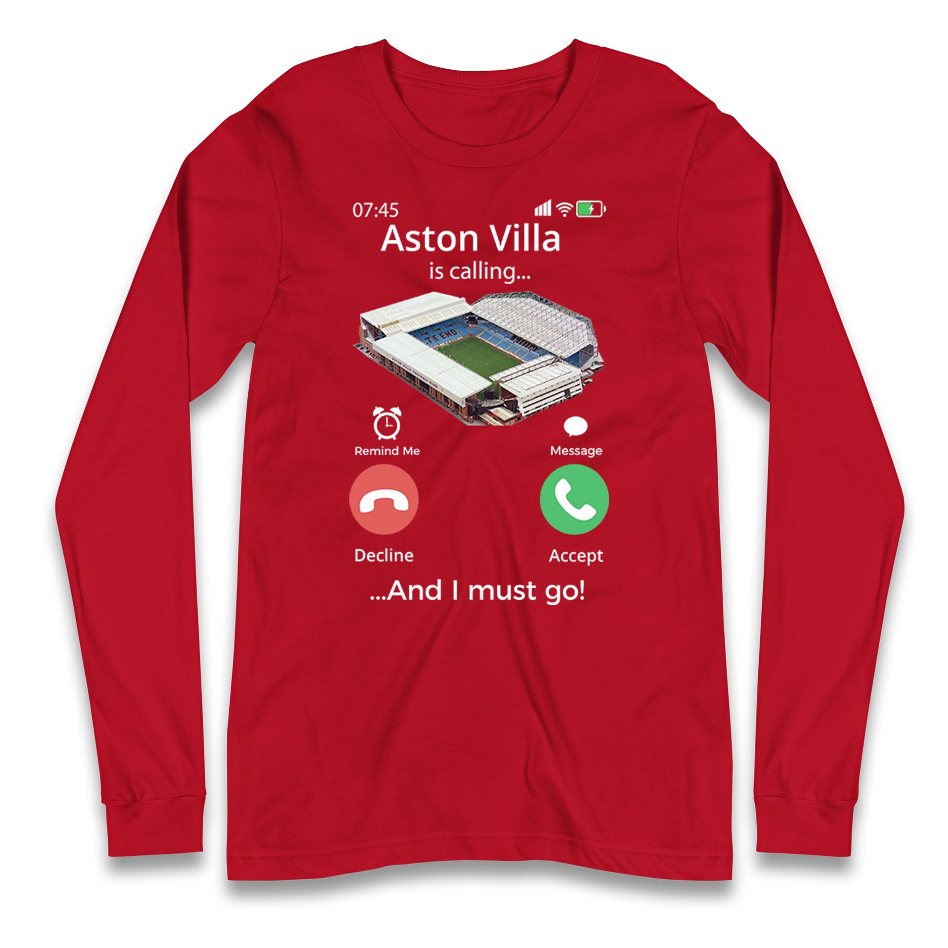aston villa t-shirts
