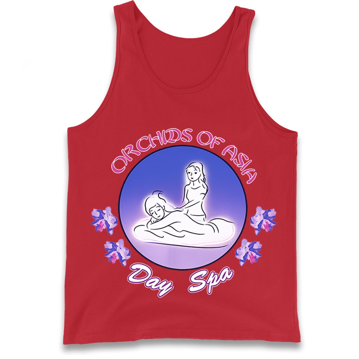 Orchids of Asia Day Spa Tank Top