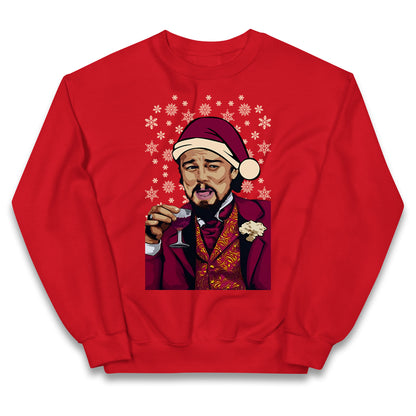 leonardo dicaprio christmas jumper