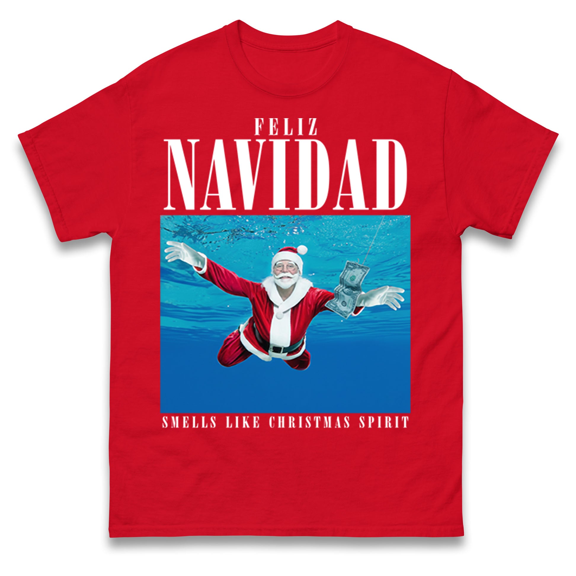 Nirvana Christmas T Shirt