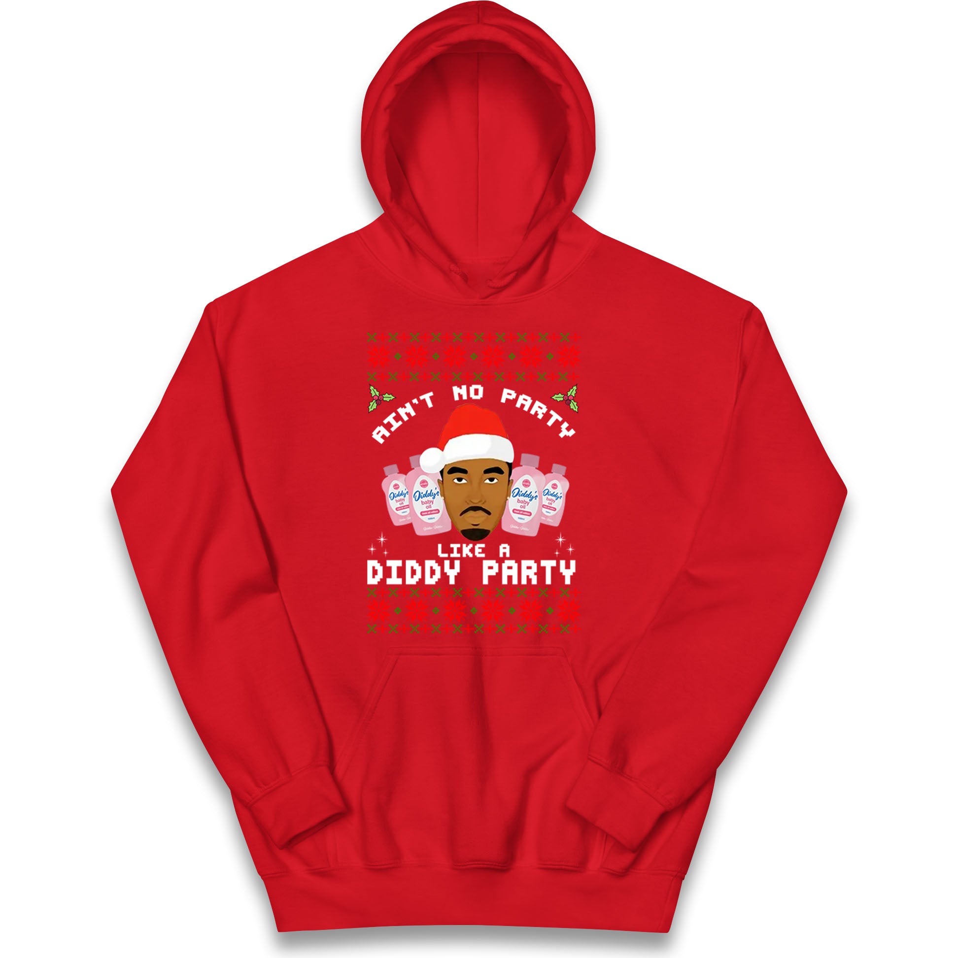 Diddy Christmas Kids Hoodie