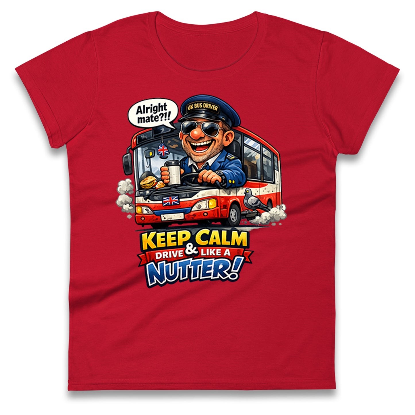 Bus Driver Job Ladies T Shirt