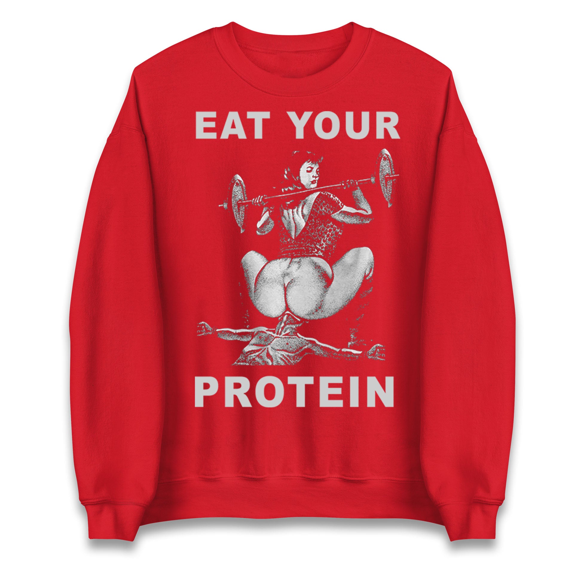 Breakfast Of Champions Eat Your Protein SarcasticJumper