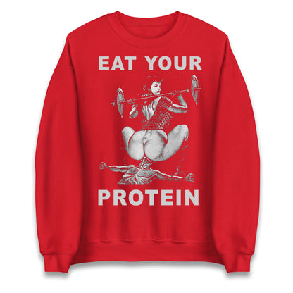 Breakfast Of Champions Eat Your Protein SarcasticJumper