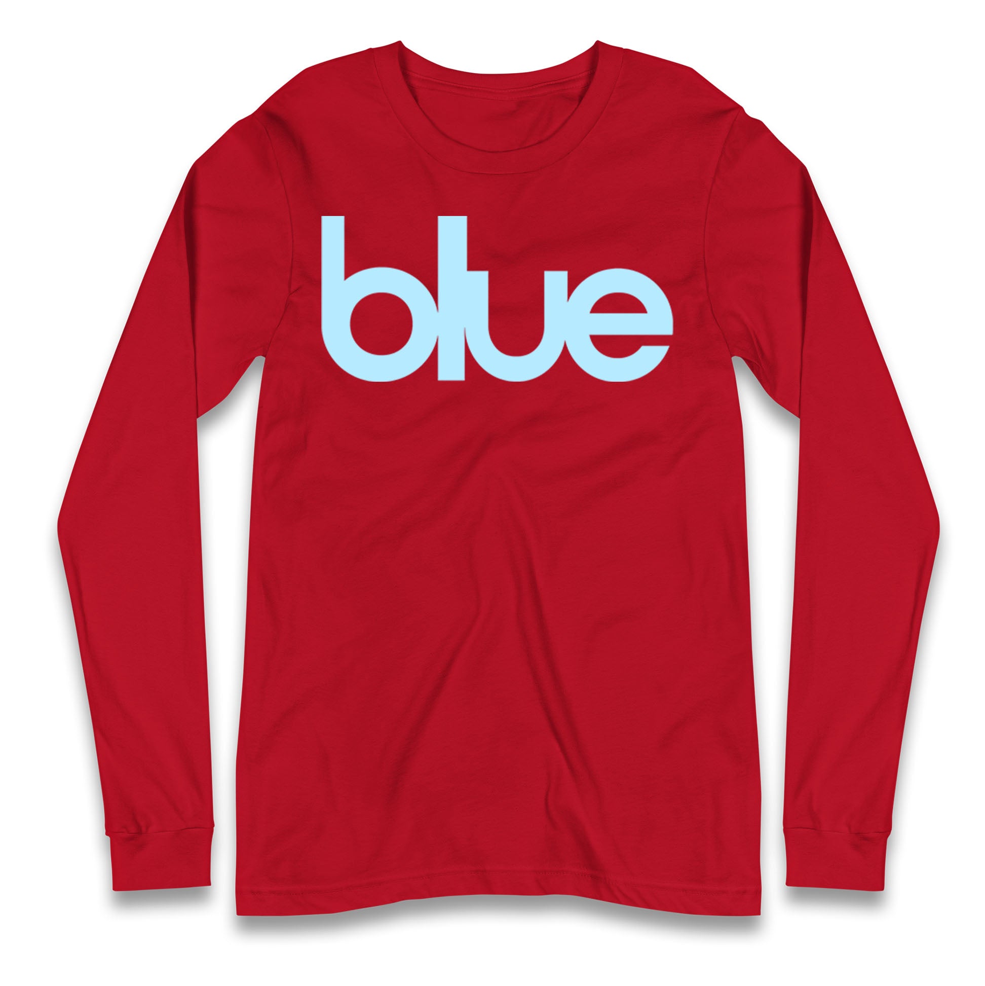 Blue Blur Robbie Williams Longsleeve T Shirt