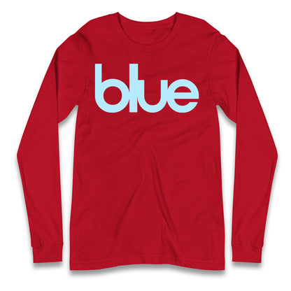 Blue Blur Robbie Williams Longsleeve T Shirt