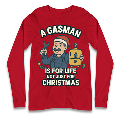 Gasman Christmas Longsleeve T Shirt