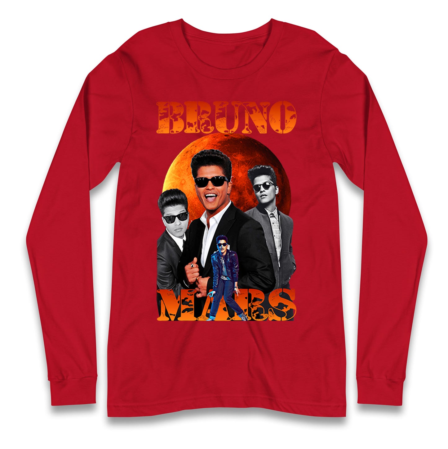 Bruno Mars Longsleeve T Shirt