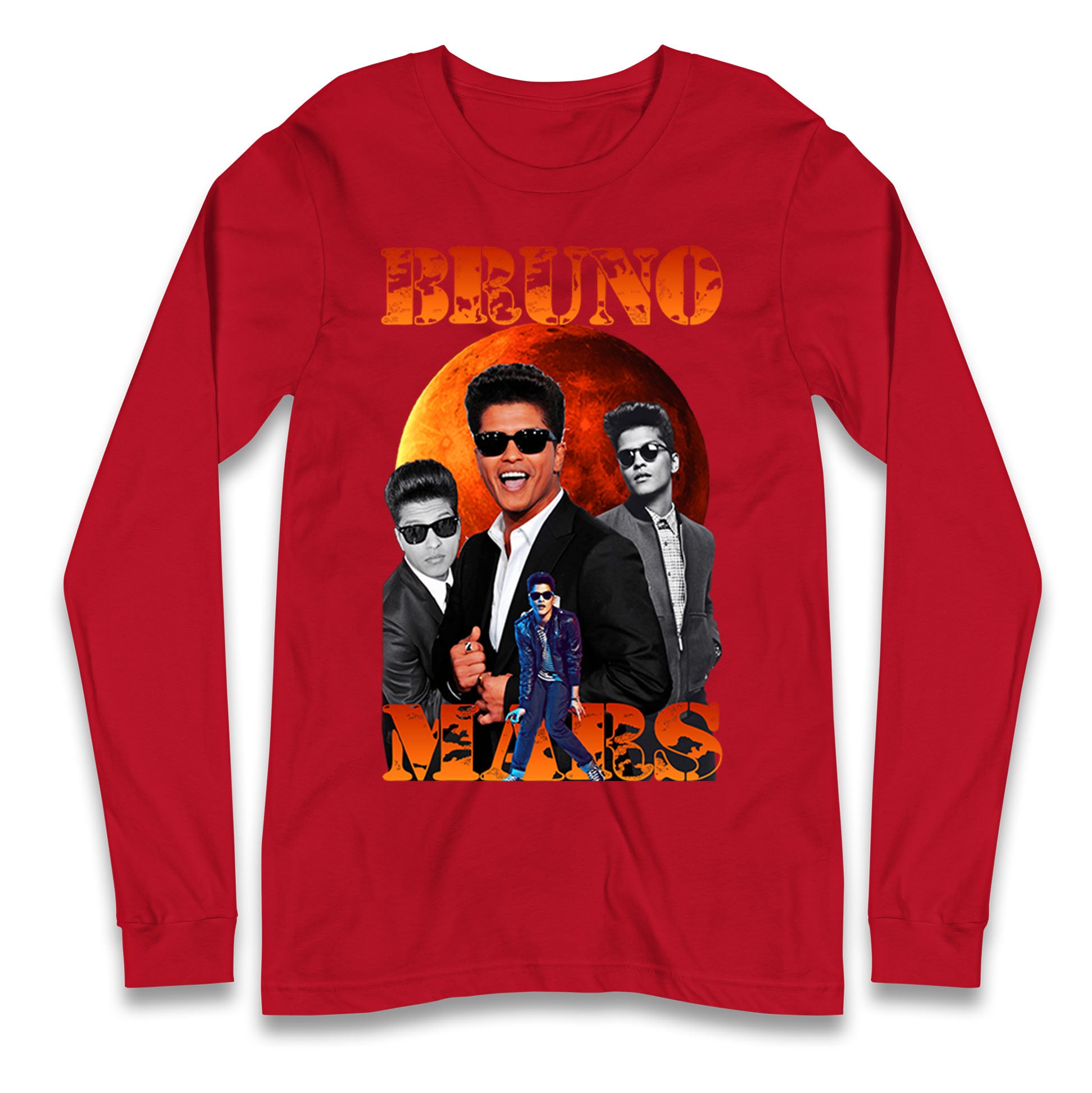 Bruno Mars Longsleeve T Shirt