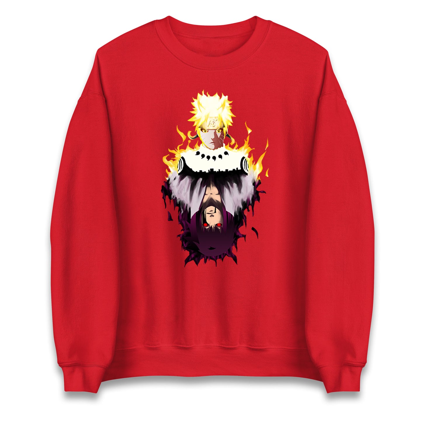 naruto uzumaki and sasuke uchiha sweatshirt