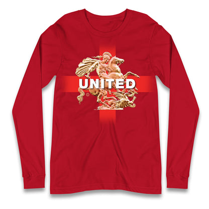 United St George & The Dragon Long Sleeve T Shirt