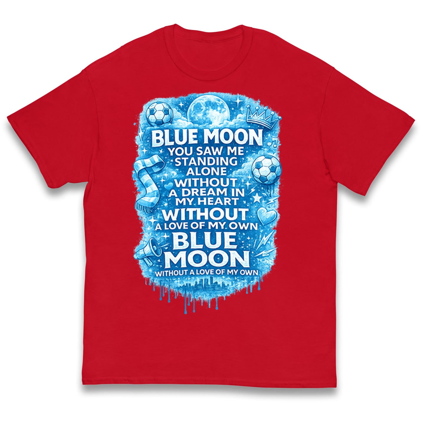 Manchester City Blue Moon Kids T Shirt