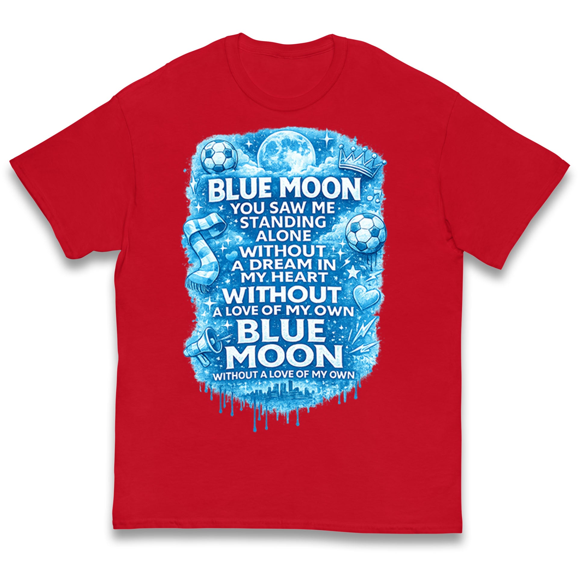 Manchester City Blue Moon Kids T Shirt