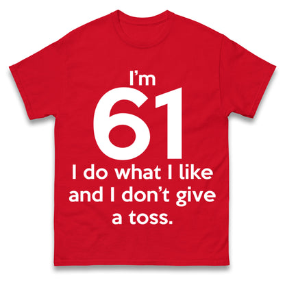 61th Birthday T Shirt 