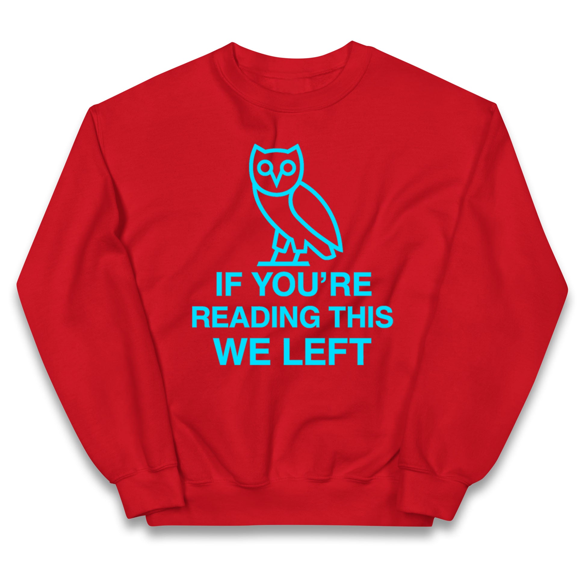 If You're Reading This We Left Kids Jumper