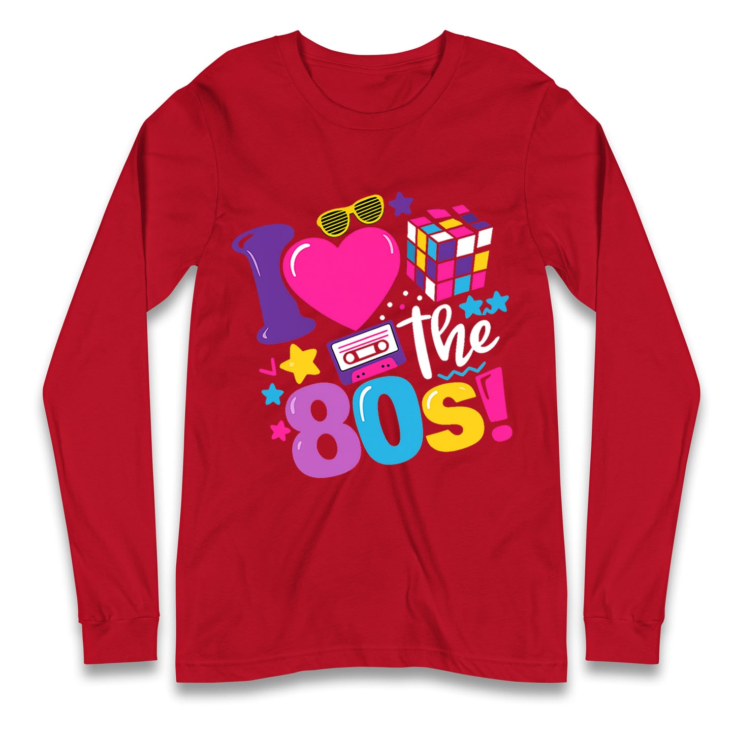 I Love The 80's Longsleeve T Shirt