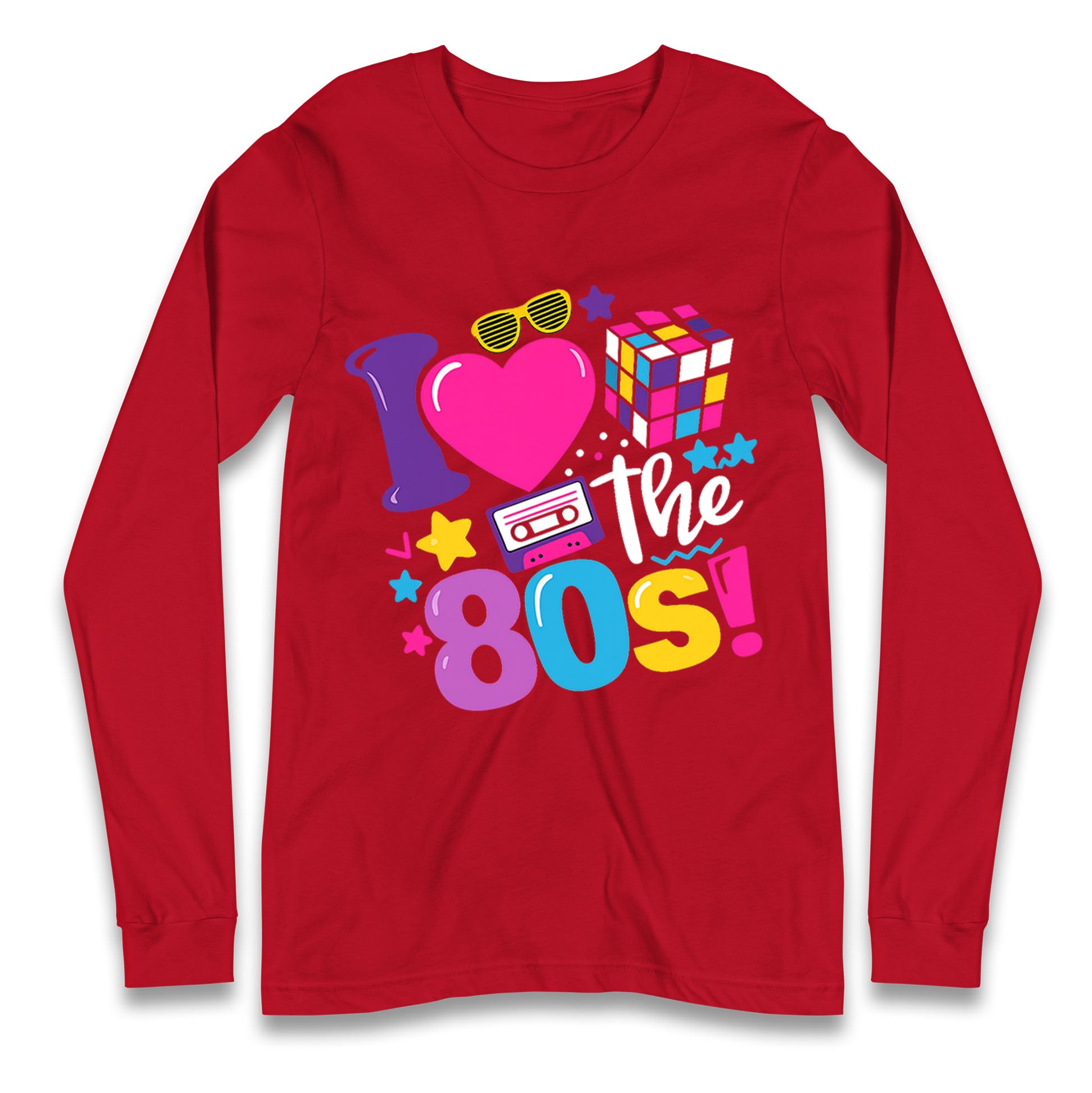 I Love The 80's Longsleeve T Shirt