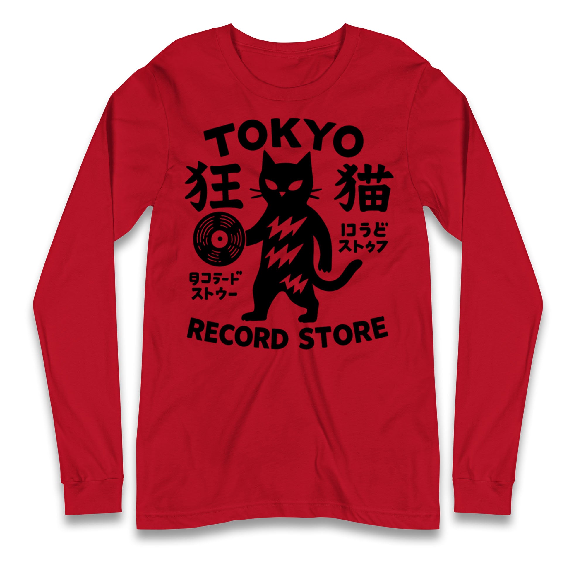 Tokyo Record Store Longsleeve T Shirt