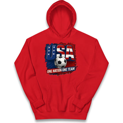 USA Retro World Cup Kids Hoodie