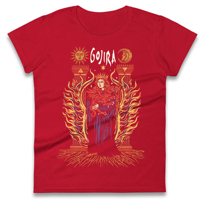 Gojira Rock Band Ladies T Shirt
