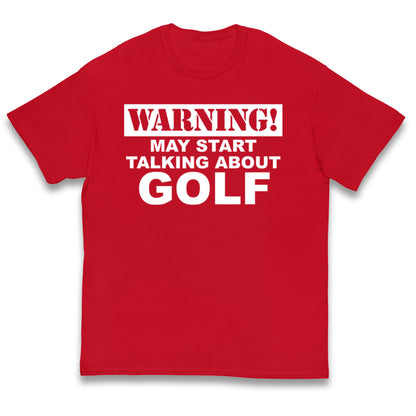 Golf Lover Kids T Shirt