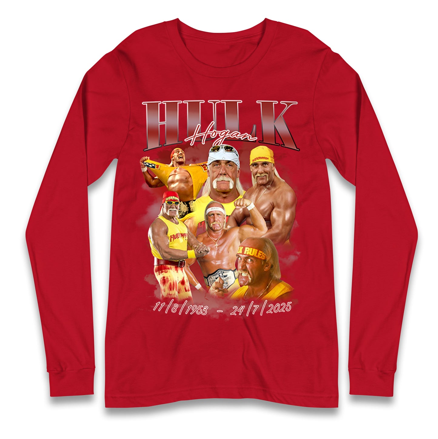 Hulk Hogan Bootleg Longsleeve T Shirt