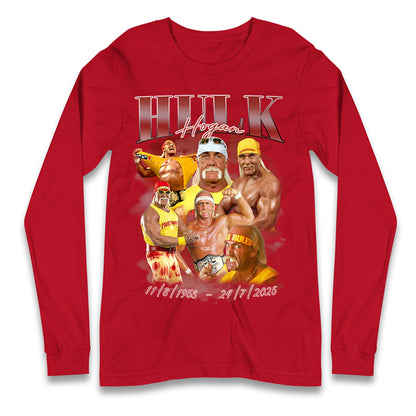 Hulk Hogan Bootleg Longsleeve T Shirt