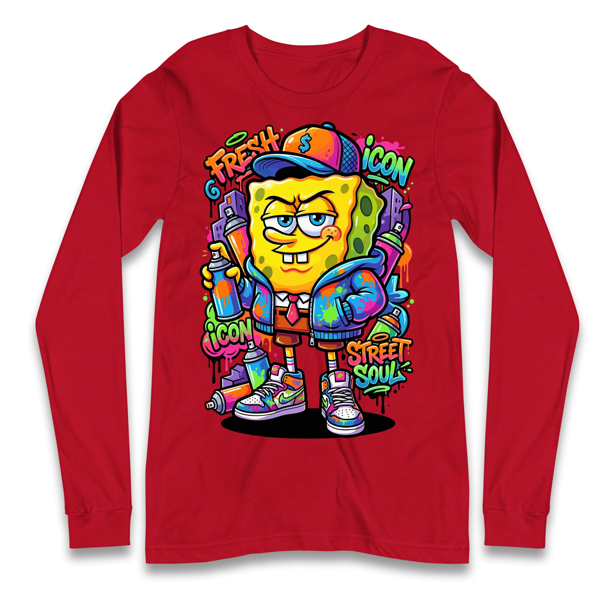 Sponge Bob Square Pants Longsleeve T Shirt