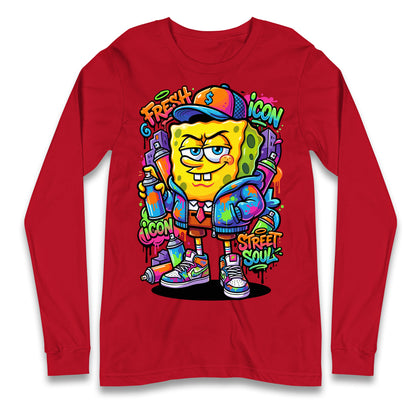 Sponge Bob Square Pants Longsleeve T Shirt