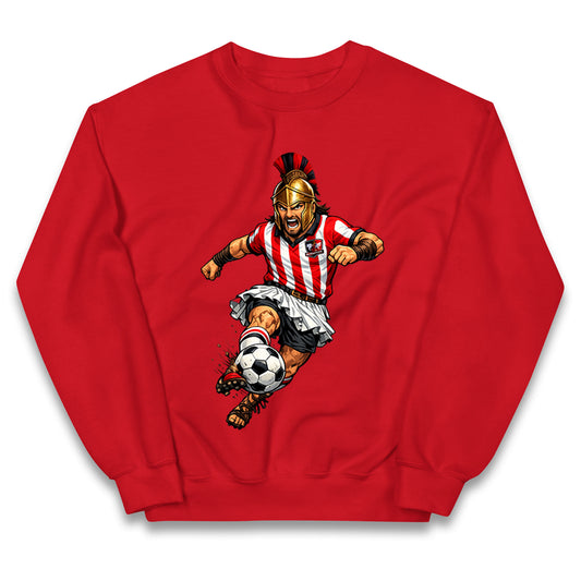 Retro Exeter City Football Kids Jumper