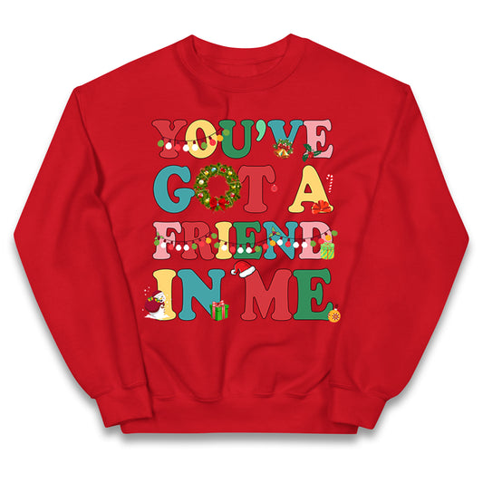 You've Got a Friend in Me Christmas Kids Jumper
