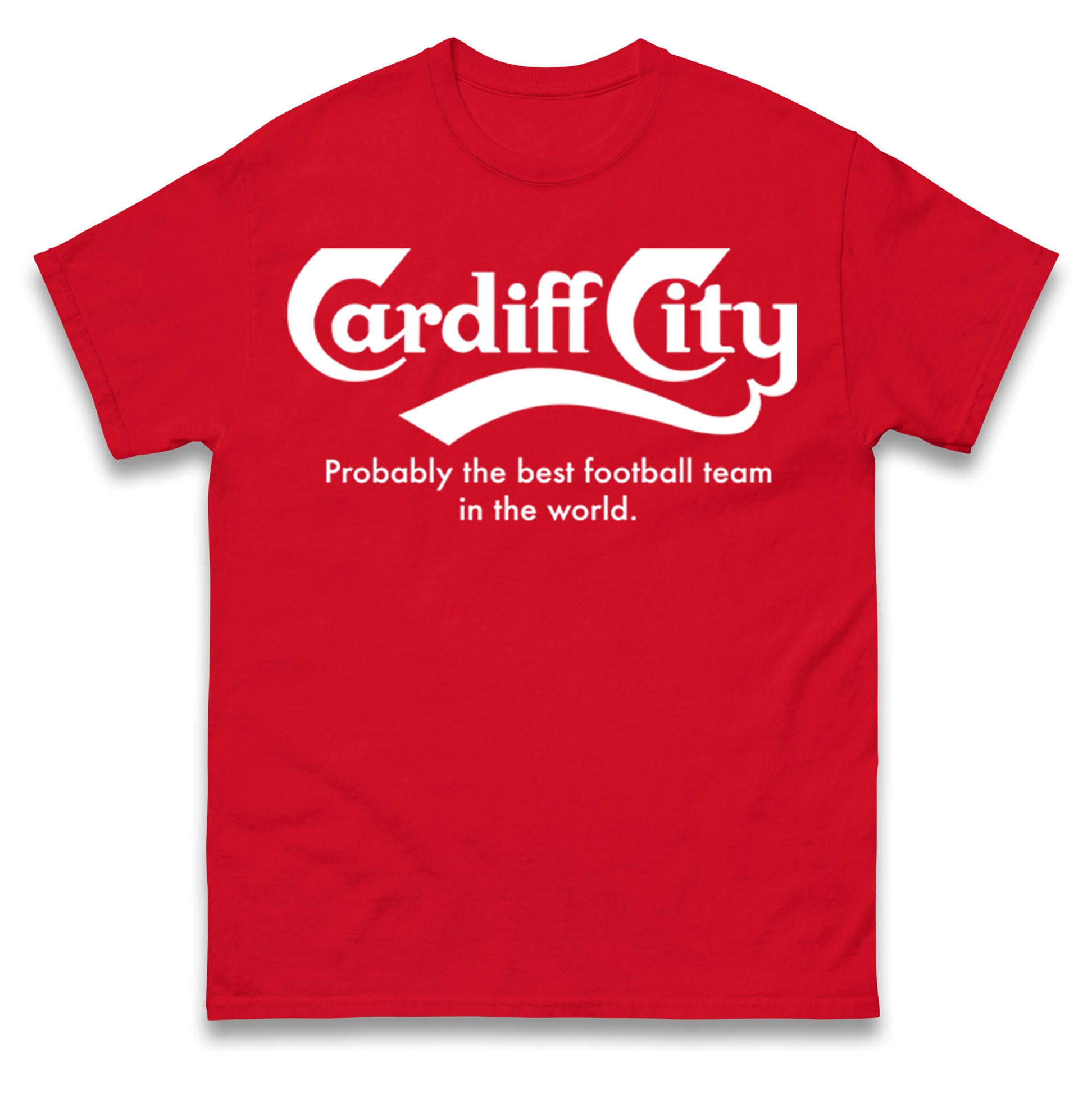 Cardiff City FC Football T Shirt