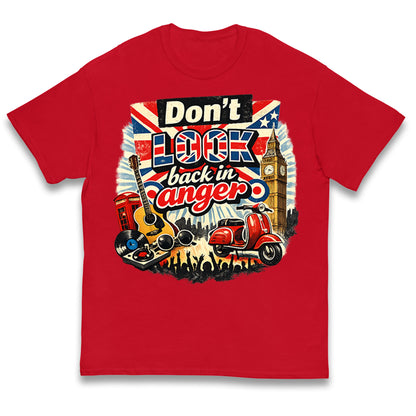Don't Look Back In Anger Kids T Shirt