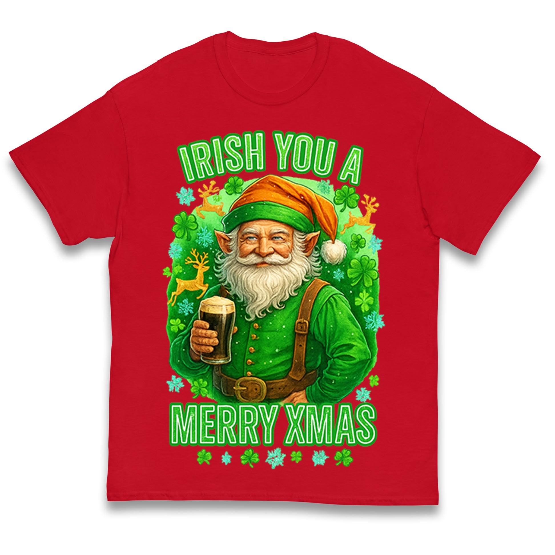 Irish Christmas Kids T Shirt 