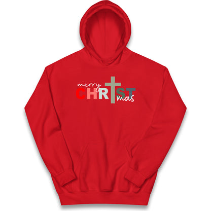 Christ Christmas Kids Hoodie