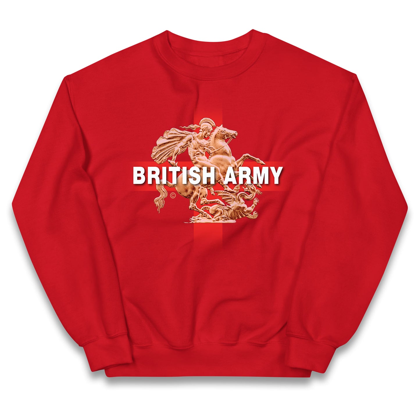 British Army St George & The Dragon Kids Jumper