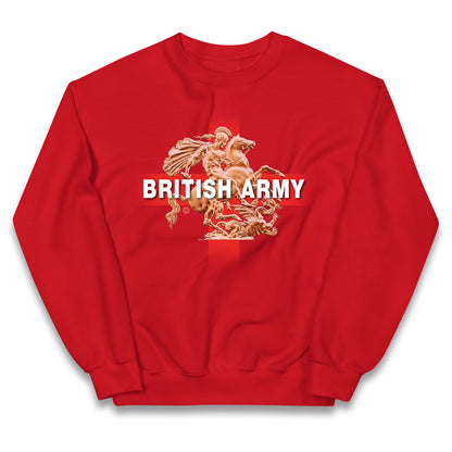 British Army St George & The Dragon Kids Jumper