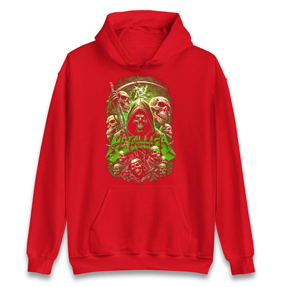 Metallica Green Skulls Hoodie